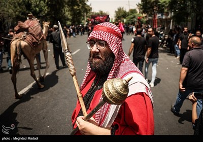 عزاداری کاروان بنی‌اسد در روز سوم شهات امام حسین(ع)
