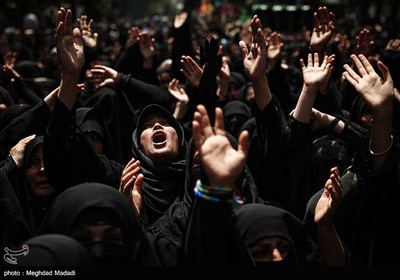 عزاداری کاروان بنی‌اسد در روز سوم شهات امام حسین(ع)