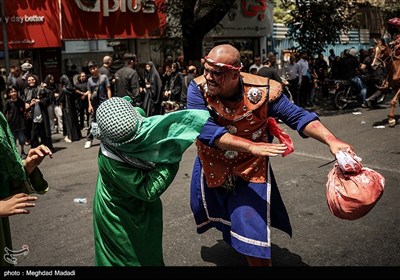 عزاداری کاروان بنی‌اسد در روز سوم شهات امام حسین(ع)