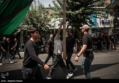 عزاداری کاروان بنی‌اسد در روز سوم شهات امام حسین(ع)