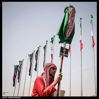 عزاداری کاروان بنی‌اسد در روز سوم شهات امام حسین(ع)