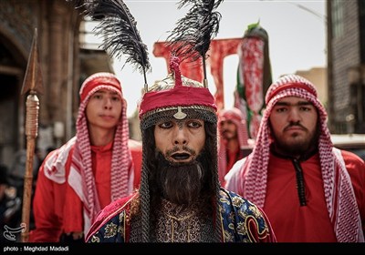 عزاداری کاروان بنی‌اسد در روز سوم شهات امام حسین(ع)