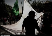 عزاداری کاروان بنی‌اسد در روز سوم شهات امام حسین(ع)