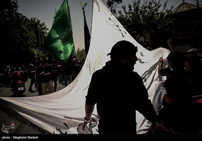 عزاداری کاروان بنی‌اسد در روز سوم شهات امام حسین(ع)