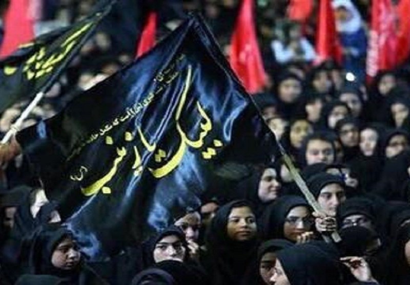 فریاد «یا زینب» در اجتماع زینبیون اردبیل