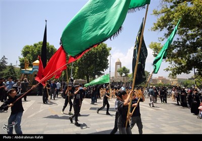 عزاداری سومین روز شهادت حضرت امام حسین (ع) در همدان