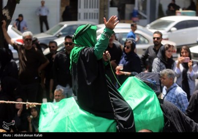 عزاداری سومین روز شهادت حضرت امام حسین (ع) در همدان