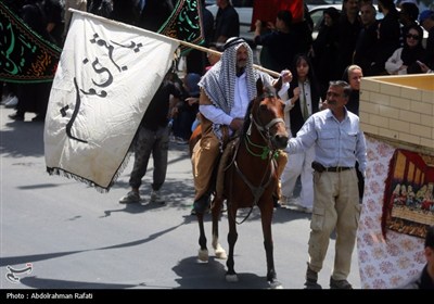 عزاداری سومین روز شهادت حضرت امام حسین (ع) در همدان