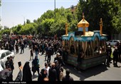 عزاداری سومین روز شهادت حضرت امام حسین (ع) در همدان
