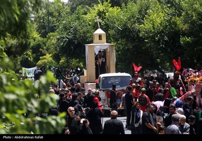 عزاداری سومین روز شهادت حضرت امام حسین (ع) در همدان
