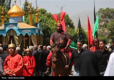 عزاداری سومین روز شهادت حضرت امام حسین (ع) در همدان