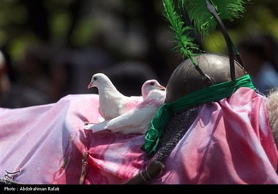 عزاداری سومین روز شهادت حضرت امام حسین (ع) در همدان