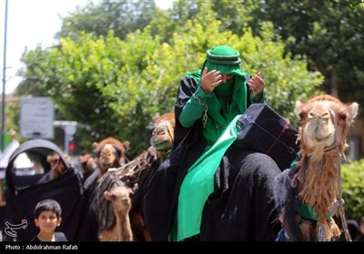عزاداری سومین روز شهادت حضرت امام حسین (ع) در همدان