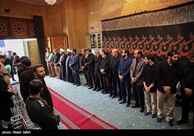 مراسم گرامیداشت شهدای قرارگاه مرکزی حضرت خاتم الانبیاء