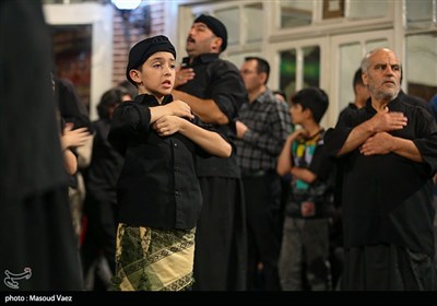 عزاداری سومین روز شهادت امام حسین(ع)در بازار تبریز