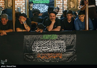 عزاداری سومین روز شهادت امام حسین(ع)در بازار تبریز