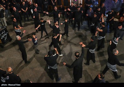 عزاداری سومین روز شهادت امام حسین(ع)در بازار تبریز