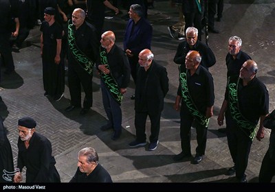عزاداری سومین روز شهادت امام حسین(ع)در بازار تبریز