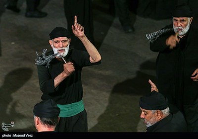 عزاداری سومین روز شهادت امام حسین(ع)در بازار تبریز