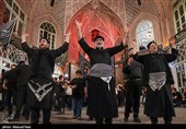 عزاداری سومین روز شهادت امام حسین(ع)در بازار تبریز