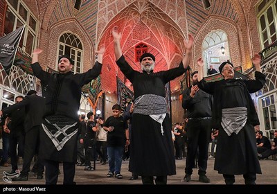 عزاداری سومین روز شهادت امام حسین(ع)در بازار تبریز- عکس خبری ...