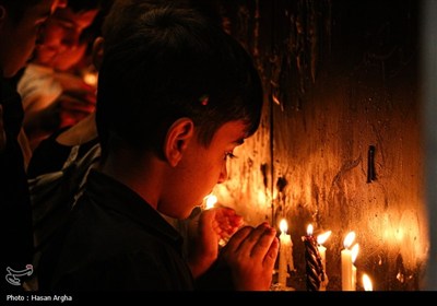 مراسم عزاداری محرم در حسینیه اعظم زنجان