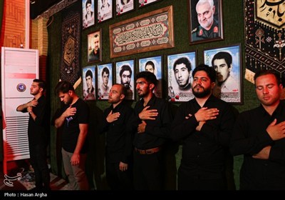 مراسم عزاداری محرم در حسینیه اعظم زنجان