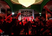 مراسم عزاداری محرم در حسینیه اعظم زنجان