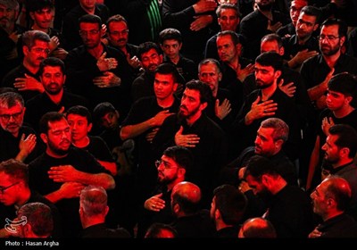 مراسم عزاداری محرم در حسینیه اعظم زنجان
