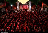 مراسم عزاداری محرم در حسینیه اعظم زنجان