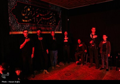 مراسم عزاداری محرم در حسینیه اعظم زنجان