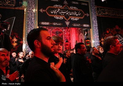 مراسم عزاداری محرم در حسینیه اعظم زنجان