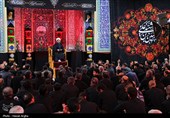 مراسم عزاداری محرم در حسینیه اعظم زنجان