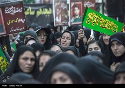 اجتماع کرمانشاهیان به‌مناسب سومین روز شهادت امام حسین(ع)