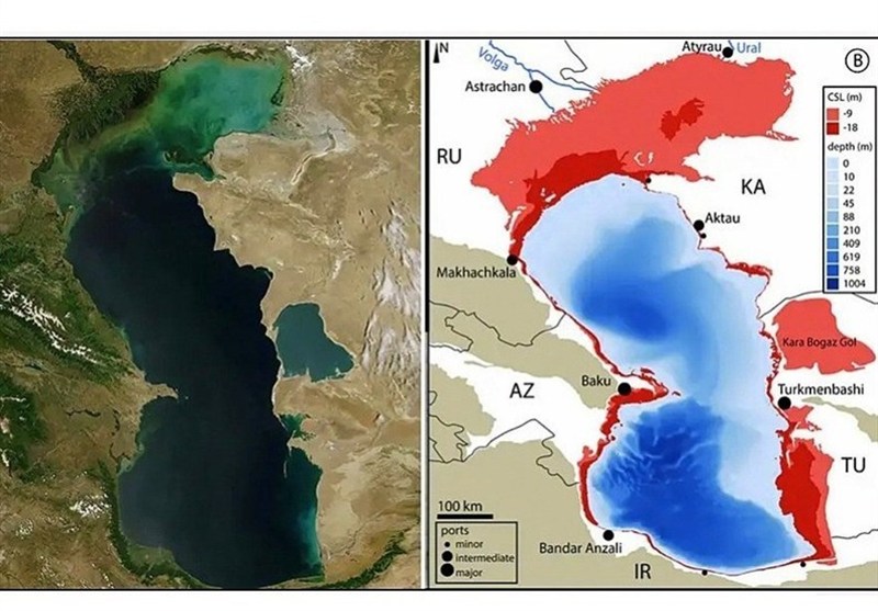 Предложение проекта по переносу воды из Чёрного моря в Каспийское: модель спасения озера Урмия?