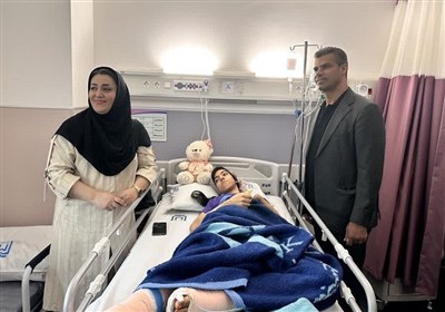 فدراسيون،ساعي،تكواندو،زهرا،برادر،بيمارستان،حضور،رئيس