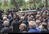 تشییع پرشور پیکر شهید والامقام ناصر قهرمانی در اسلامشهر