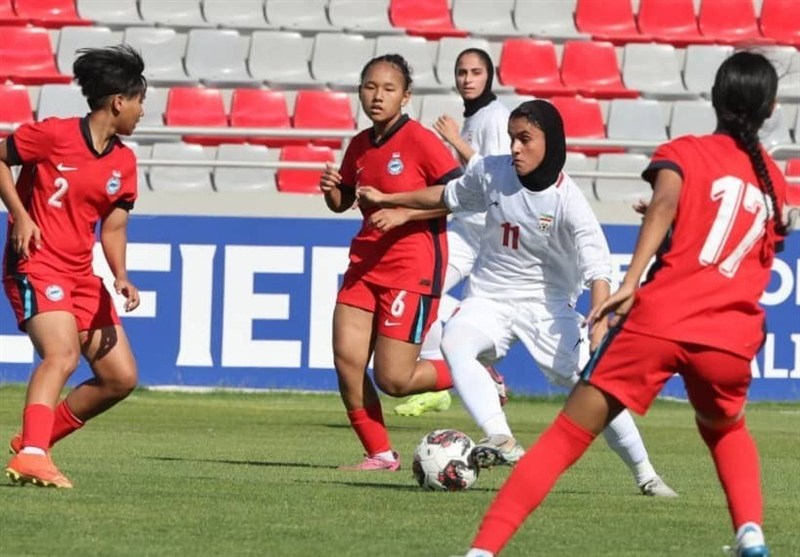 Iran Downs Singapore in AFC Women’s Asian Cup 2026 Qualifier