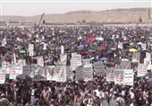 تظاهرات مردم «صعده» یمن در حمایت از غزه