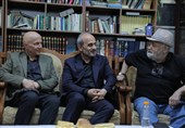 دیدار جبلی با اکبر عبدی و عوامل سریال «سبزواران» + عکس