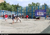 مسابقات قهرمانی کشتی ساحلی جوانان در زنجان