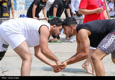 مسابقات قهرمانی کشتی ساحلی جوانان در زنجان