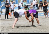 مسابقات قهرمانی کشتی ساحلی جوانان در زنجان