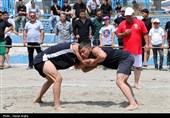 مسابقات قهرمانی کشتی ساحلی جوانان در زنجان