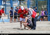 مسابقات قهرمانی کشتی ساحلی جوانان در زنجان