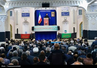 نماز جمعه پُرشور اردبیل به امامت آیت‌الله عاملی