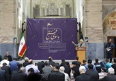 حرم مطهر رضوی میزبان محفل قرآنی "به سوی فتح" شد