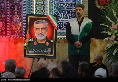 مراسم بزرگداشت شهید امیرعلی حاجی زاده
