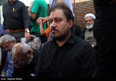 فرزند شهید امیرعبداللهیان در مراسم بزرگداشت سردار شهید محمدسعید ایزدی