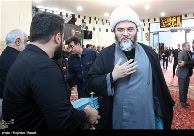 حجت‌الاسلام محمد قمی رئیس سازمان تبلیغات اسلامی در مراسم بزرگداشت سردار شهید محمدسعید ایزدی